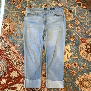EUC cropped J.Jill jeans 12
